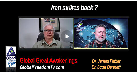 Dr. Scott Bennett with Dr. James Fetzer: Iran strikes back? 2024-04-16