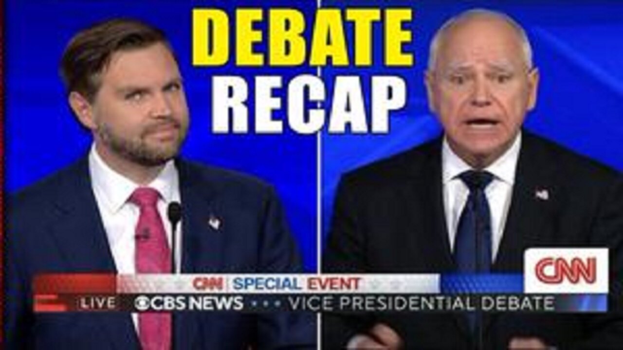 VP Debate Reveals Insane Truth About Tim Walz/China Connection As CBS "Fact Check" Fails!