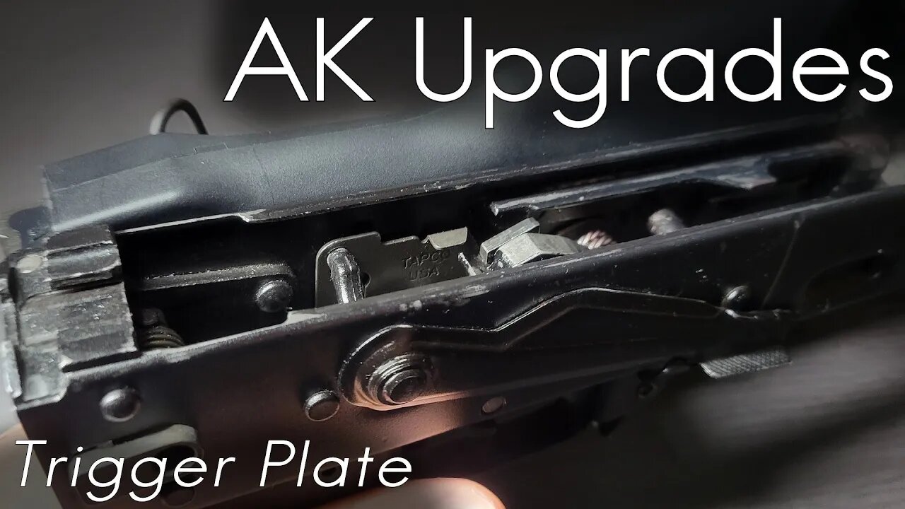 How To Install/Remove an AK Trigger Retaining Plate