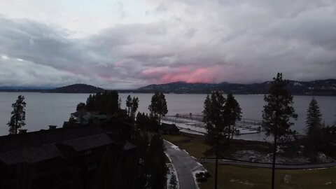 Sunset Over Lake Coeur d’Alene