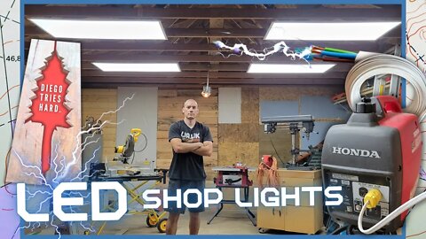 STEP BY STEP: Installing LED Garage Lights