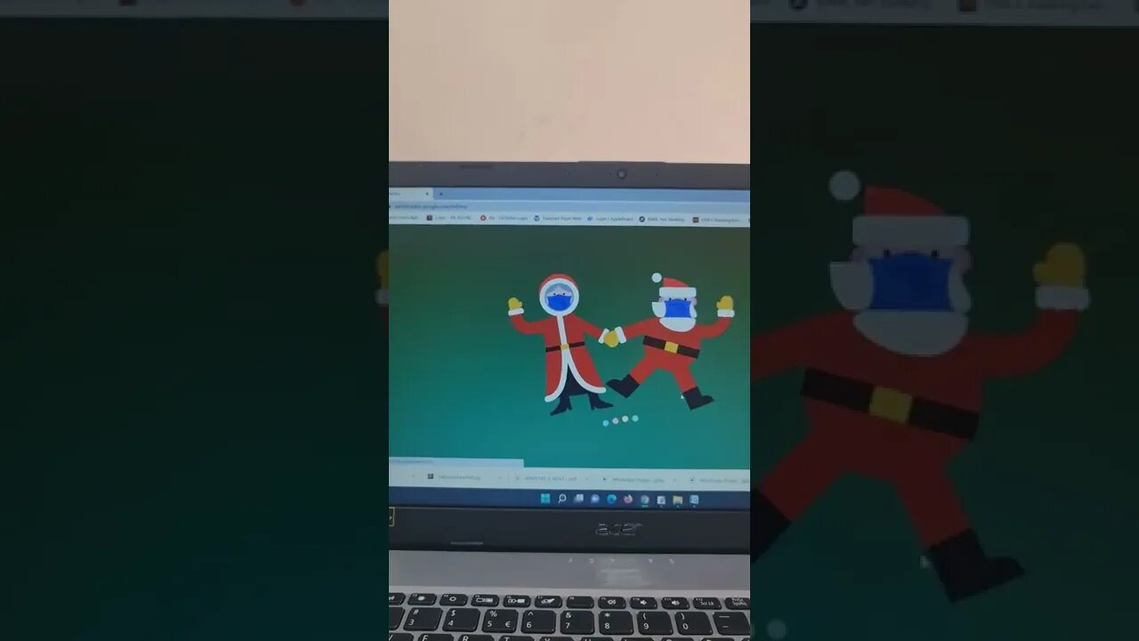 Google tricks no.81 (christmas) #shorts #youtubeshorts