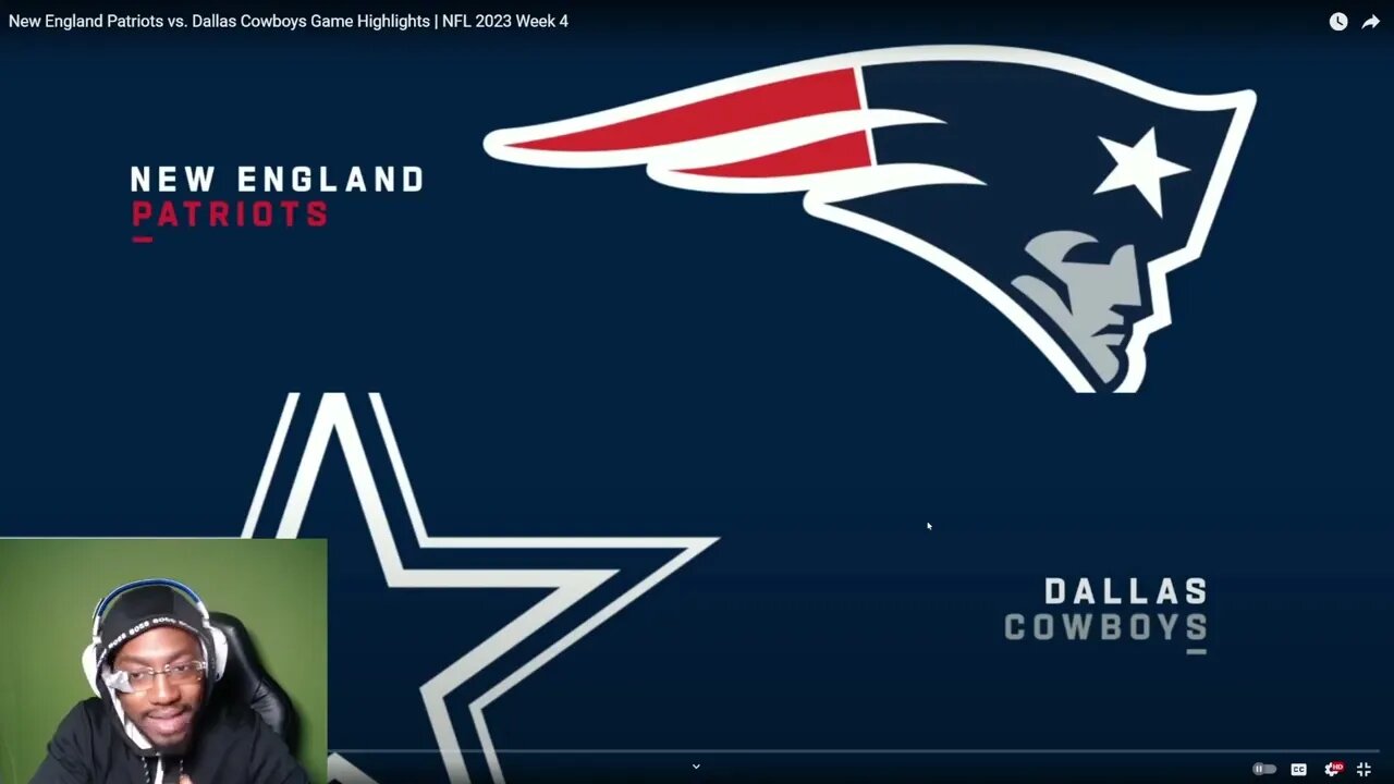fetti reacts to New England Patriots vs Dallas Cowboys Game Highlights NFL 2023 Week 4