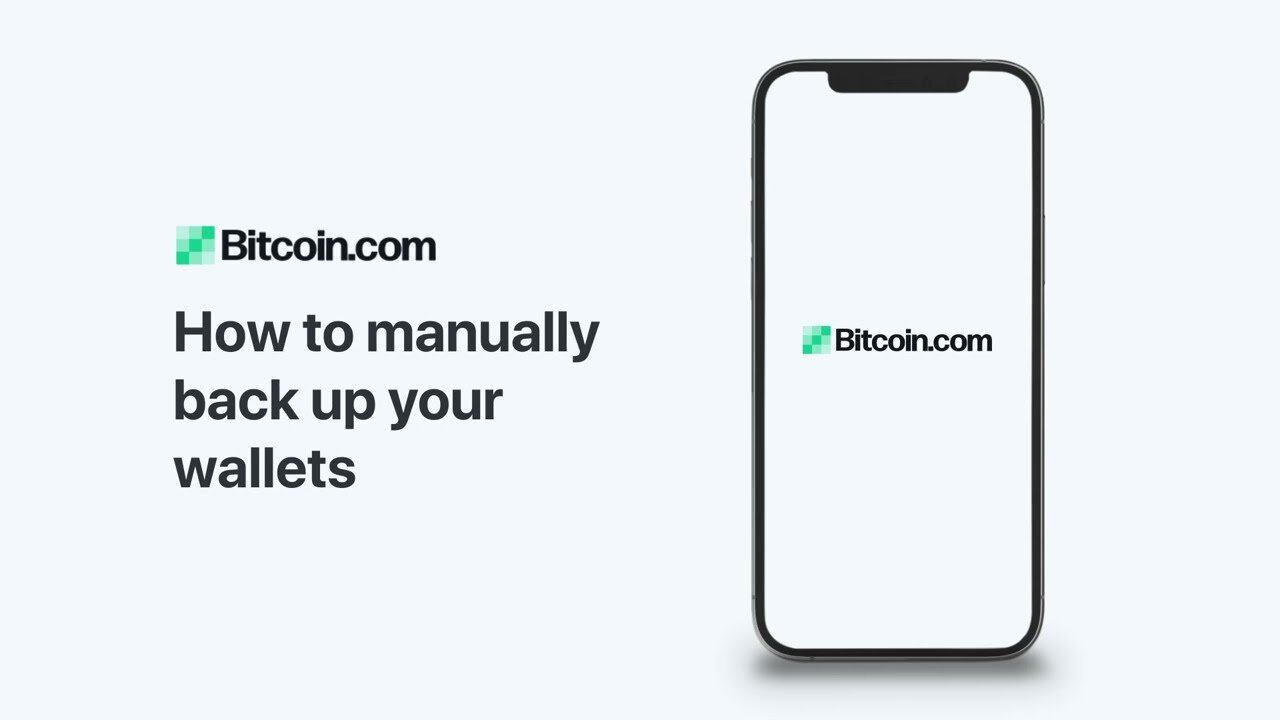 Bitcoin.com Wallet: How to manually back up your wallets