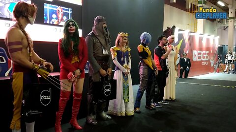 Premiação do Concurso Cosplay no domingo de BGS 2019