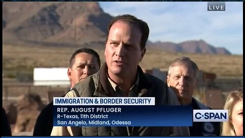 Rep August Pfluger: NOT ONE Border Patrol Agent Has Said The Border Is Secure