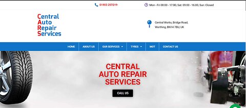 New Tyres Worthing - Central Auto Repair Services