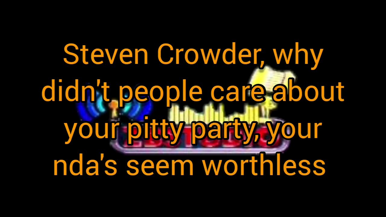 Steven Crowder man of the people,NOT!!