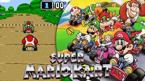 Super Mario Kart Ep.[02] - Flower Cup Race.