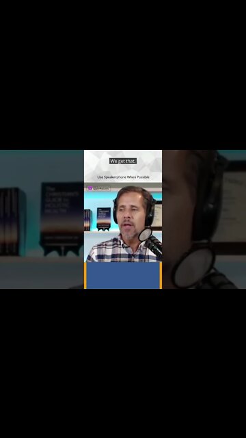 Protect Yourself from Harmful EMF by using Speakerphone #shorts