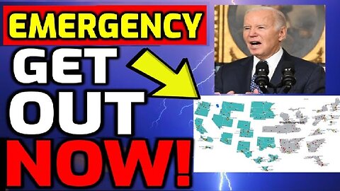 2/11/24 - URGENT Emergency WARNING: Get Out Now - 25 Cities & States..