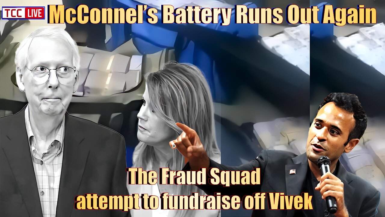 Mitch Malfunctions AGAIN, Gabon Coup Leaders Arrest Pres, Fraud Squad, Kyle & Krystal STILL w/ Biden