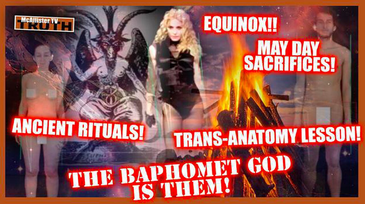 THE REAL MAYDAY RITUAL! HUMAN SACRIFICE! REPTILIAN EUGENICS! THE BAPHOMET GOD IS THEM!!