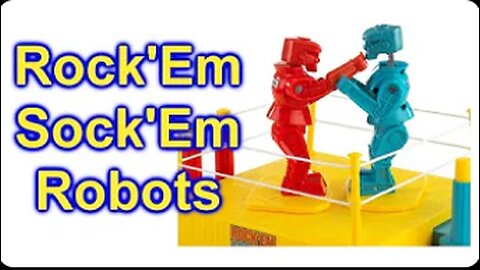 Marx - Rock'em Sock'em Robots (Commercial, 1975)