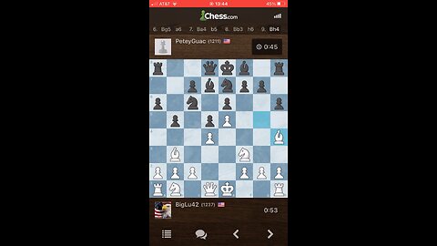 INTERMEDIATE BULLET CHESS GAMEPLAY - Time running out made room for multiple mistakes!