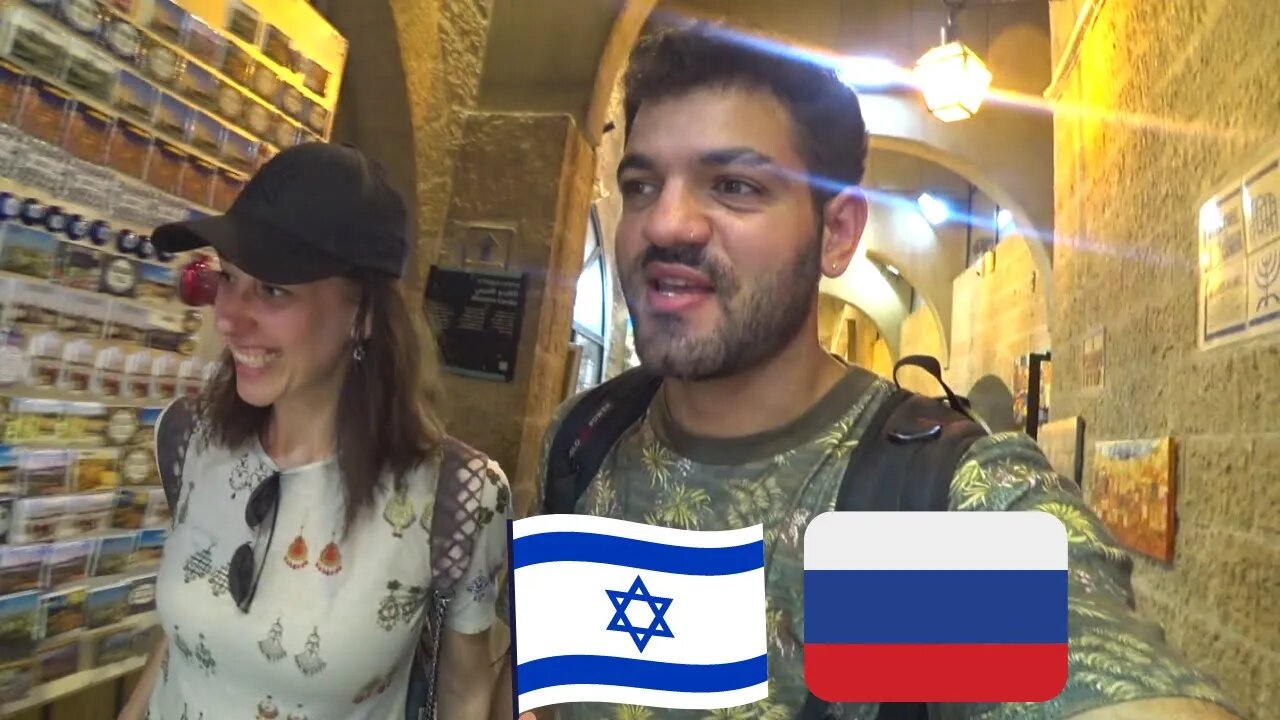 Russian Girl's First Impressions of Jerusalem 🇮🇱🇷🇺