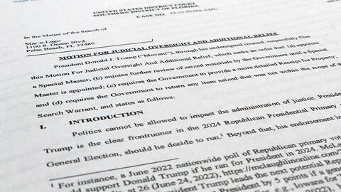 Trump Seeks Special Master To Review Mar-a-Lago Documents