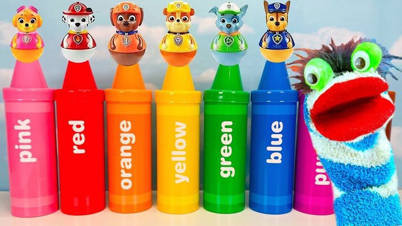 Best Learning Video for Toddlers Learn Colors with Crayon Surprises!