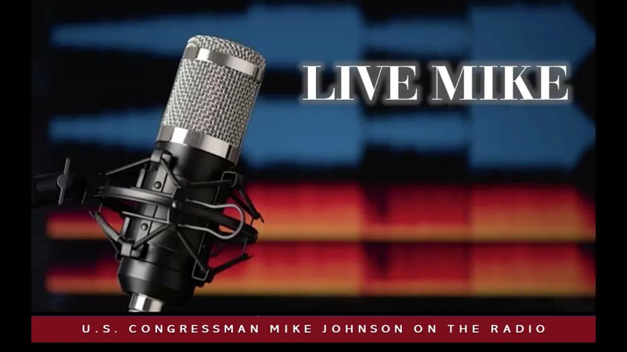 Congressman Johnson joins the Moon Griffon Show