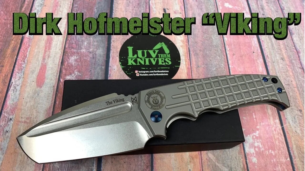 Dirk Hofmeister Viking / includes disassembly / a beast but a great looking beast !!