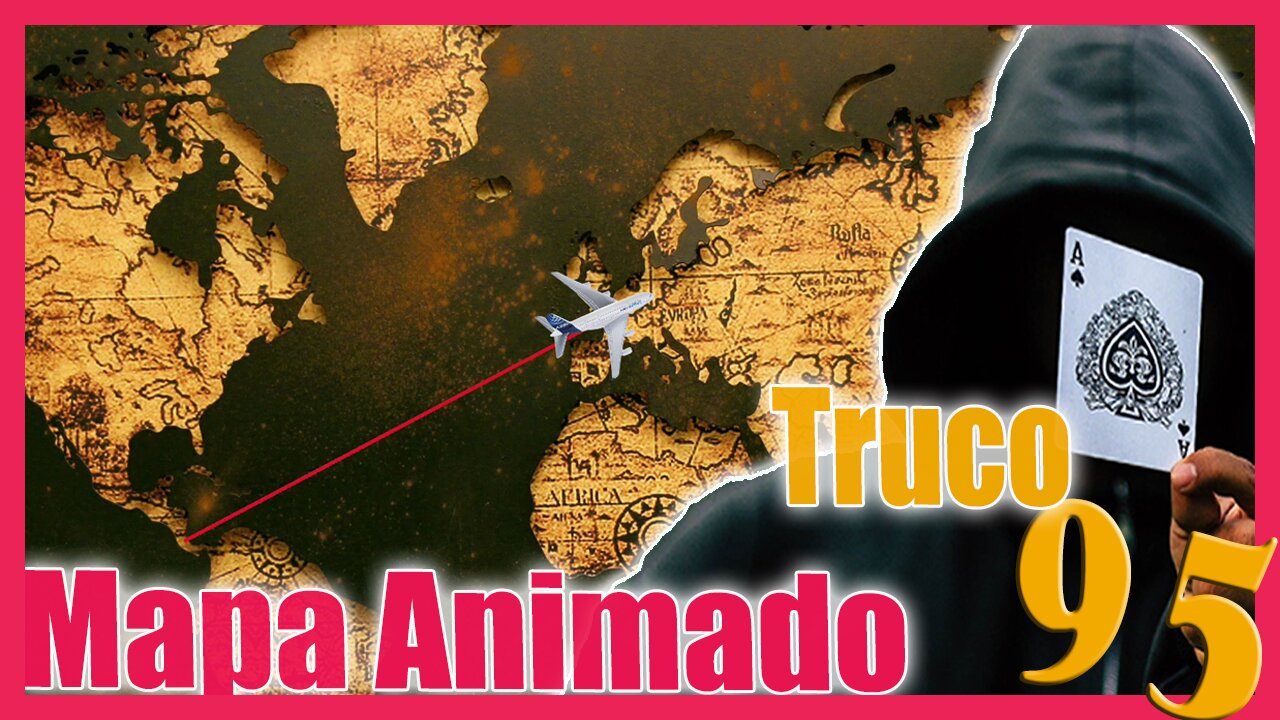 🆕 Lo que puedes hacer con Filmora X 🔥 MAPA ANIMADO 🔥 Truco Informático 95