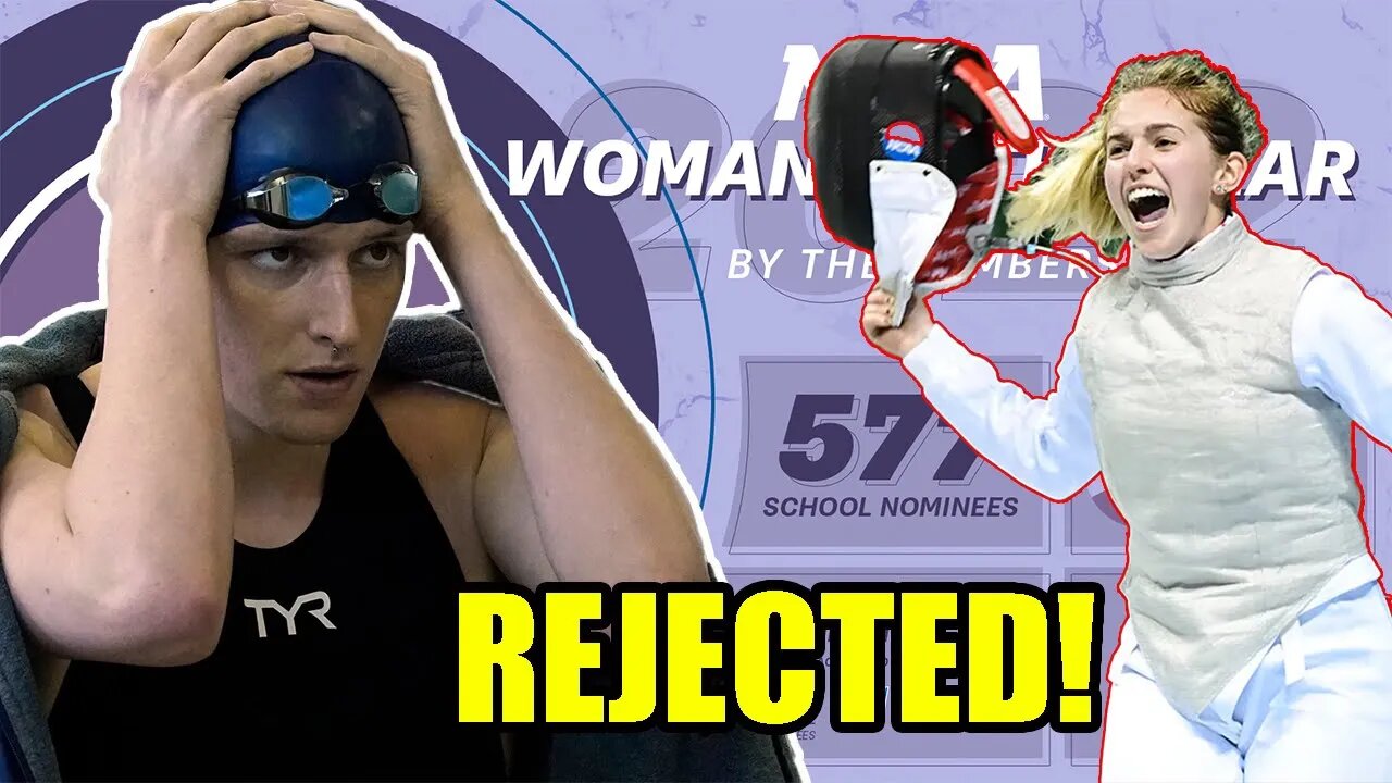 Lia Thomas' NCAA Woman Of The Year campaign ENDS! Ivy League REJECTS Thomas & nominates a REAL WOMAN