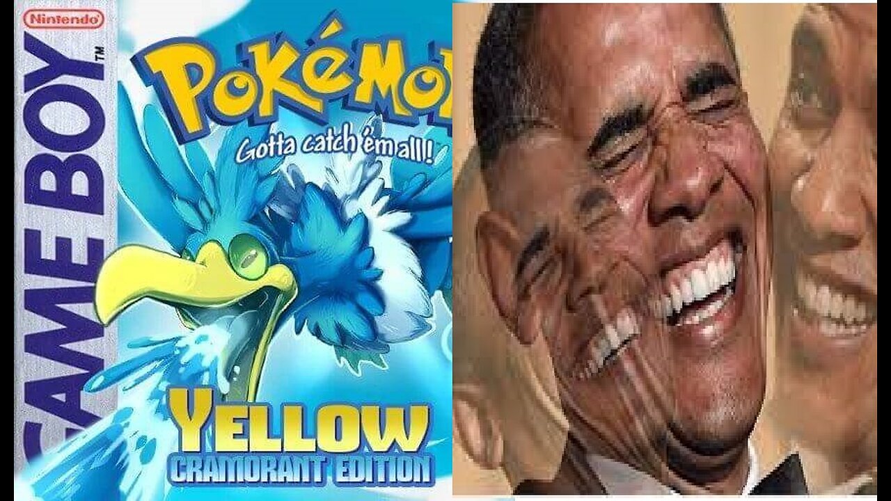 Pokemon YELLOW Cramorant - Obamna No Ukrainian Cranium CAH! CAH!