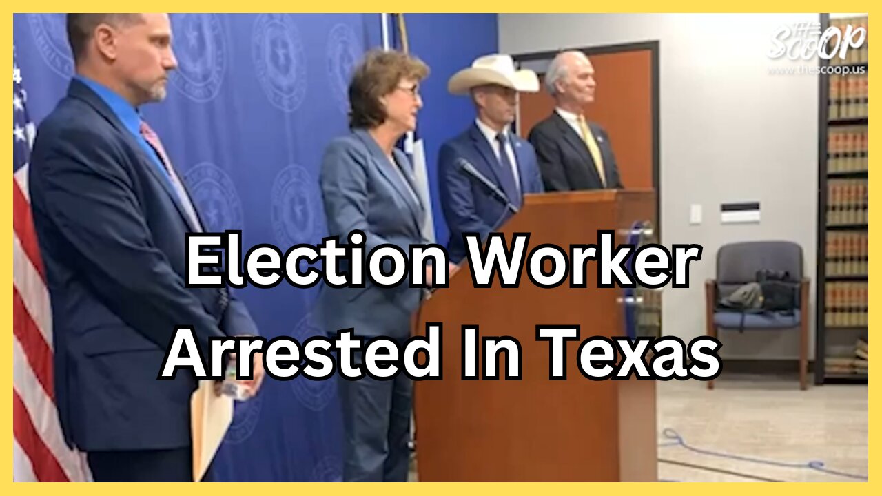 BREAKING: Texas D.A. Announces Arrest Of Election Worker Over Corruption Allegations