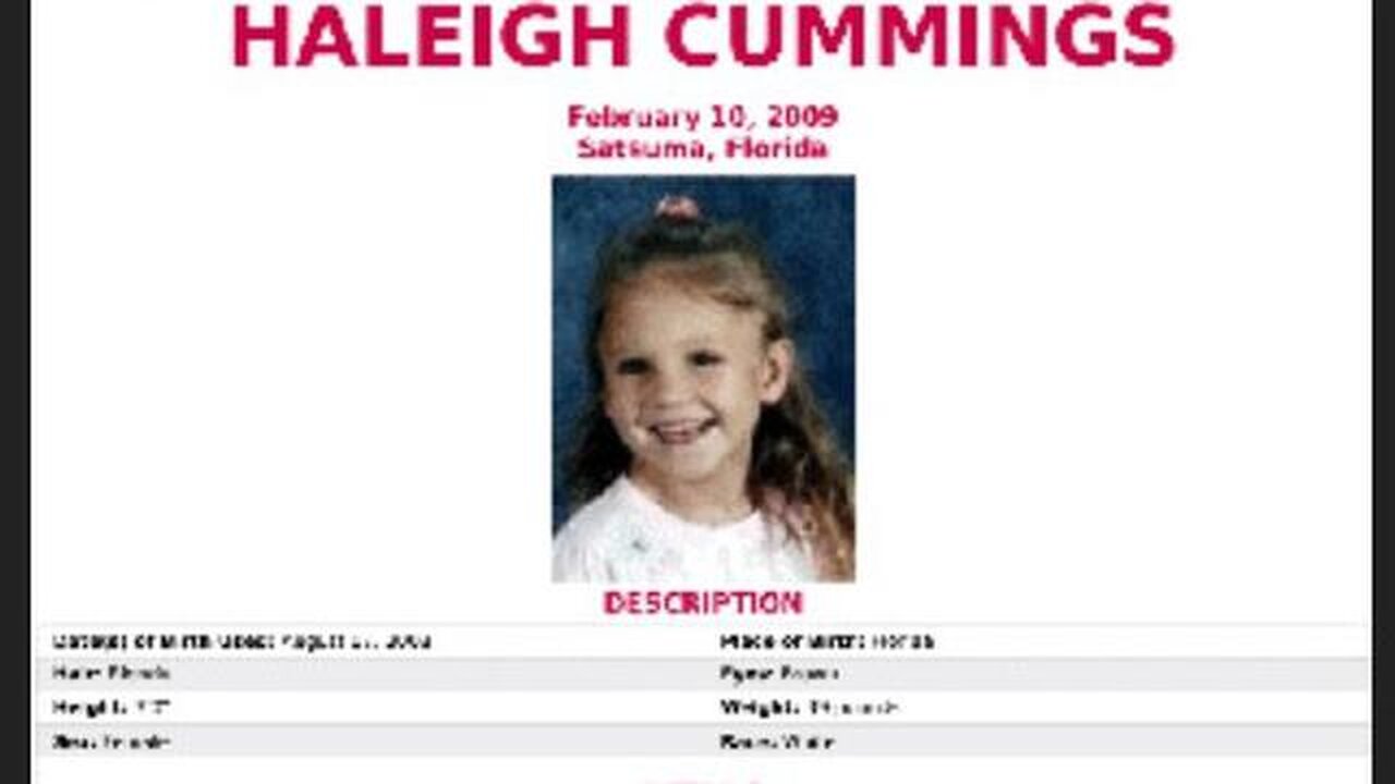 NEW FBI EVIDENCE MAY SOLVE MISSING CHILD CASE IN FLORIDA