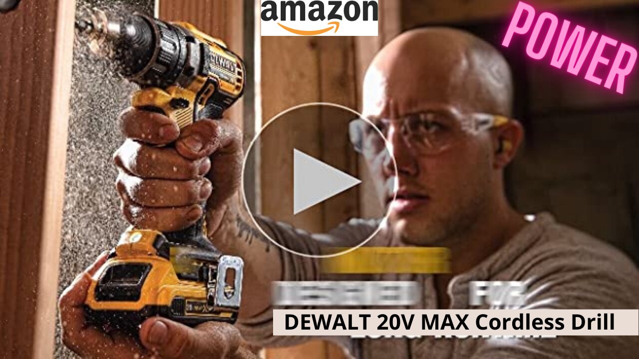 DEWALT 20V MAX Cordless Drill and Impact Driver