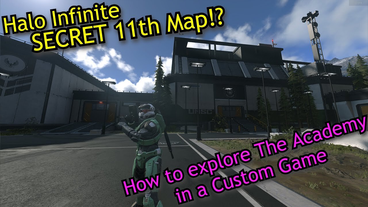 Halo Infinite's SECRET 11th MAP!? (How to glitch into The Academy in a Custom Game)