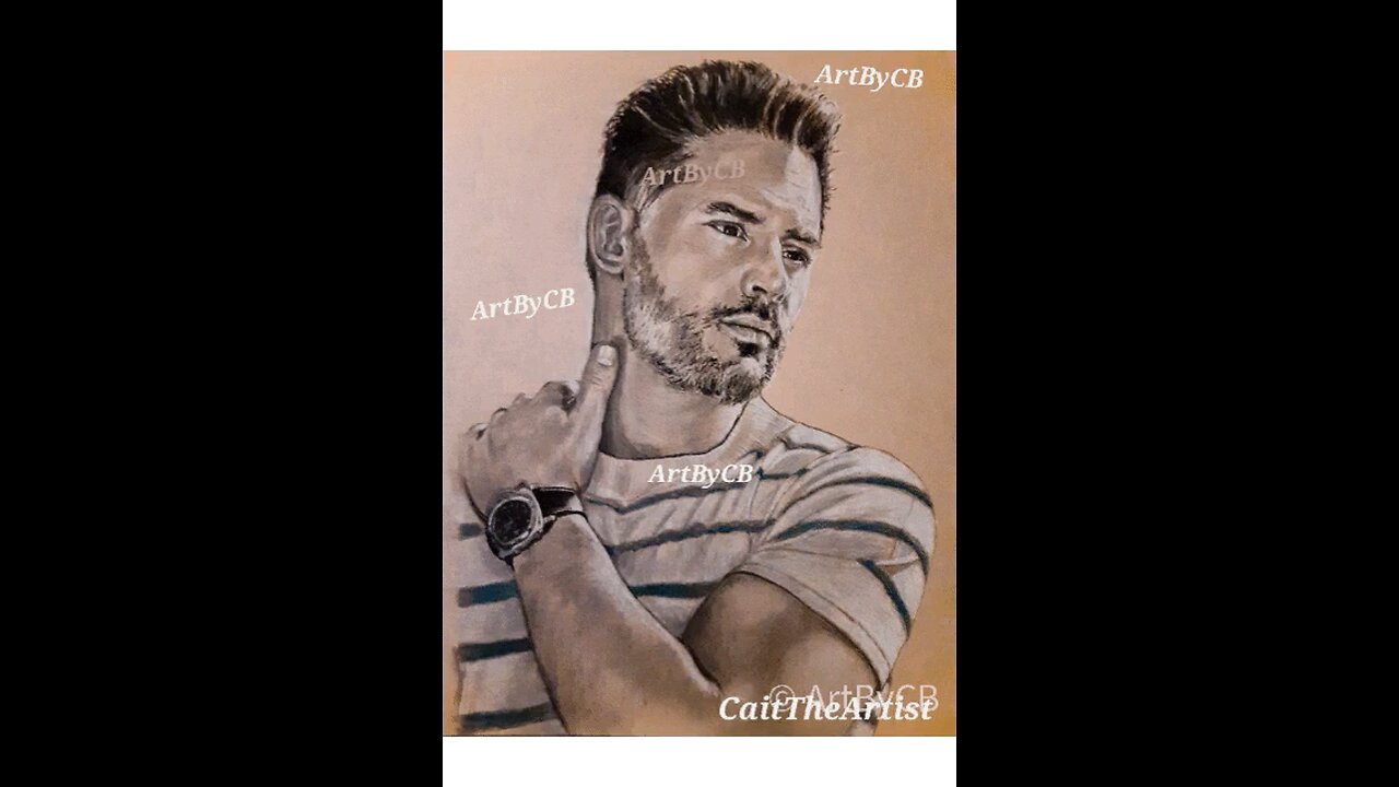 Drawing Progression-Joe Manganiello!