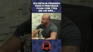 ELE ESTAVA PESANDO 93 E PRECISAVA - Bodão UFC #shorts