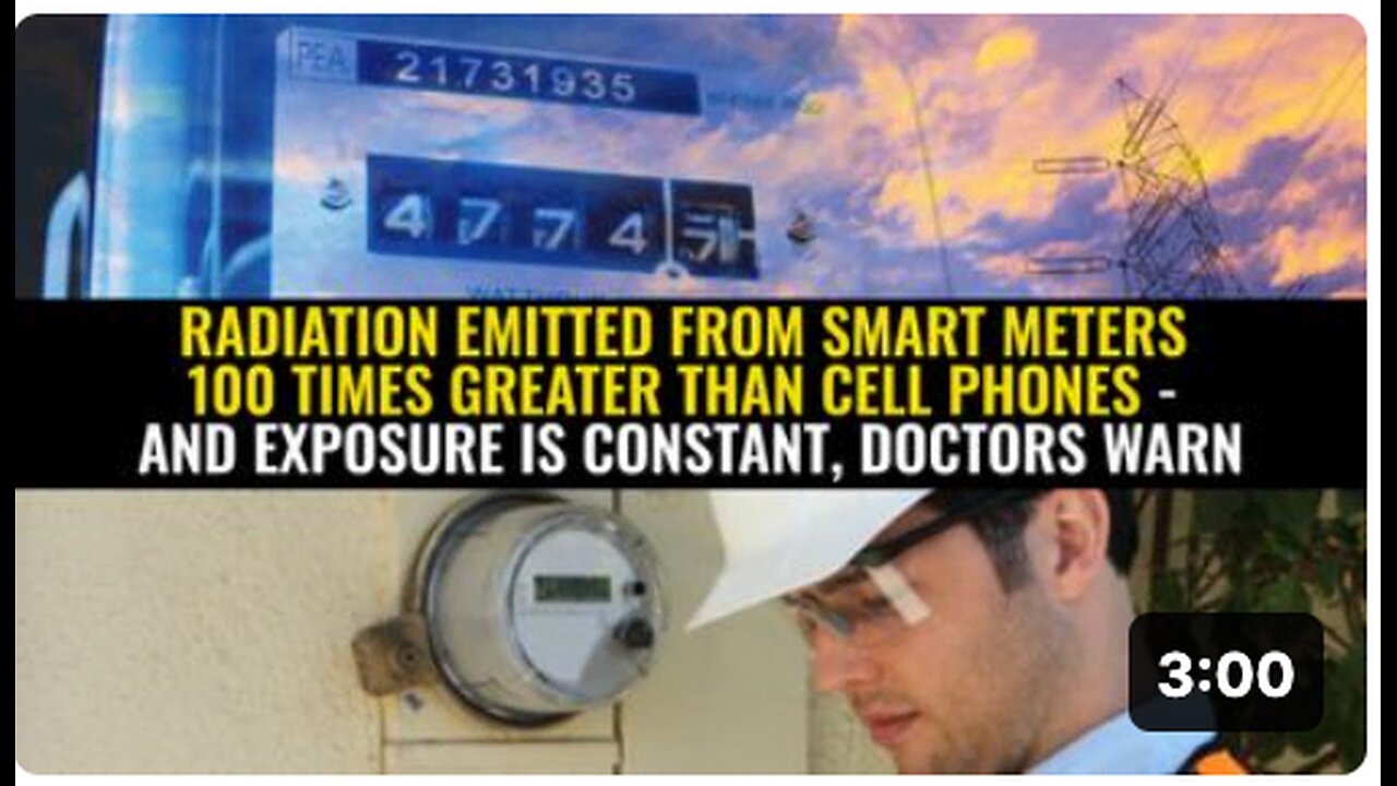 Radiation emitted from smart meters 100 times greater than cell phones - and exposure is constant