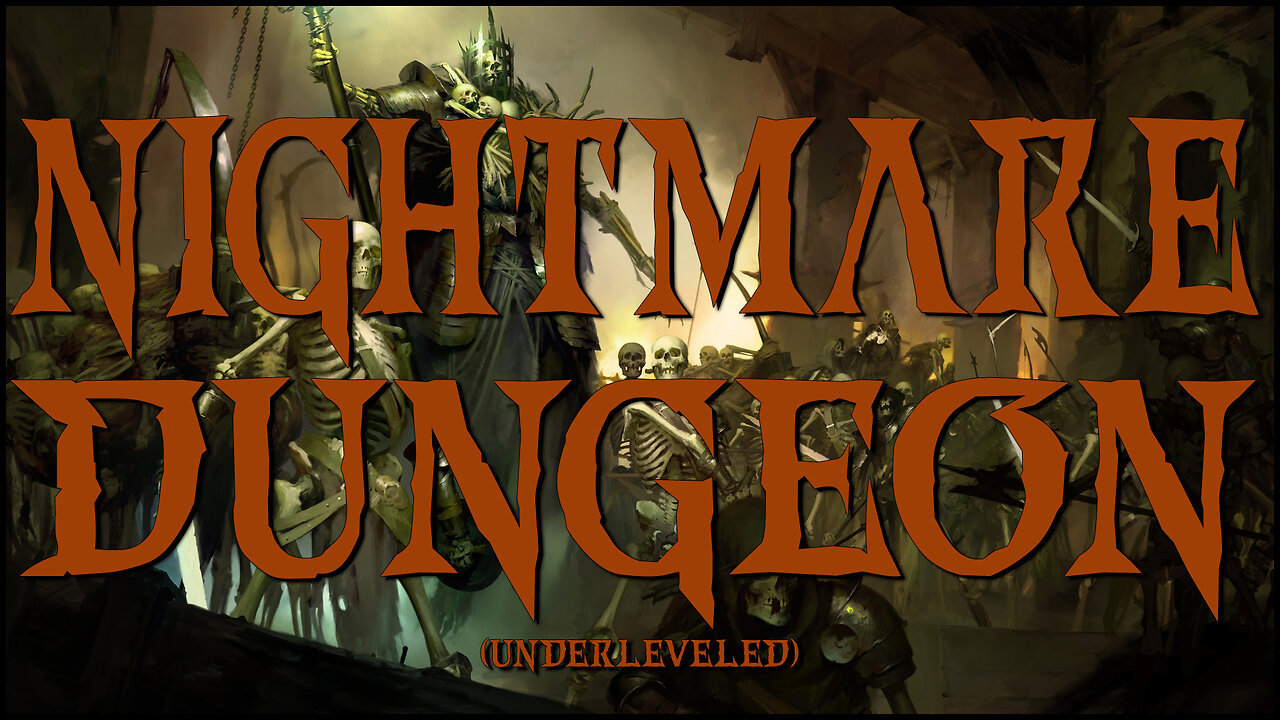 NIGHTMARE DUNGEON TIER 10...UNDERLEVELED