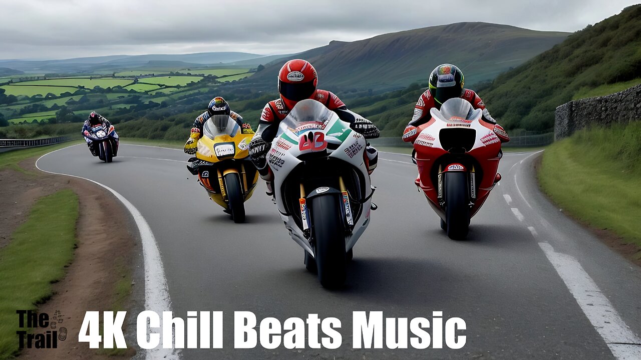 Chill Beats Music - House I Can't Stop This | (AI) Audio Reactive Cinematic | The Ulster Grand Prix