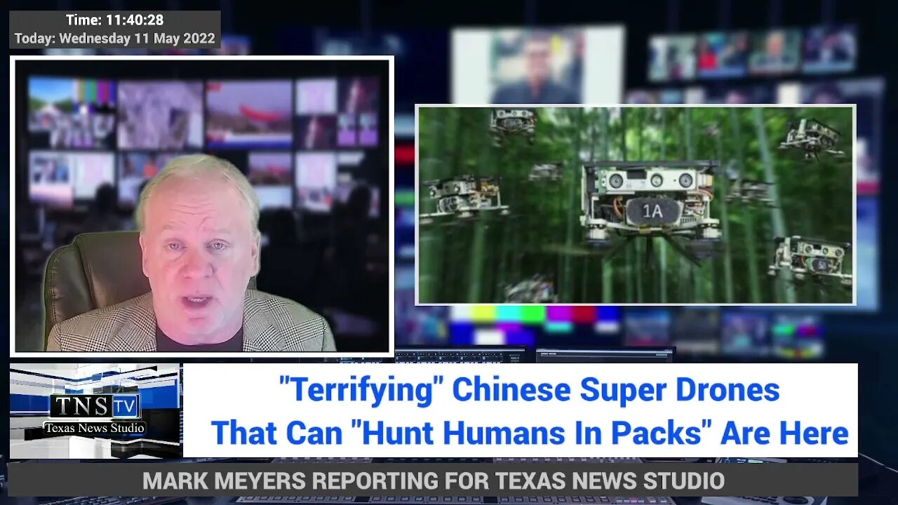 SCARY: "Terrifying" Chinese Super Drones That Can "Hunt Humans In Packs" Are Here