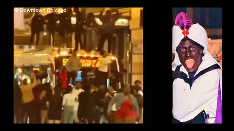 New York City Chicago Black Attacks Show World That Sodom Gomorrah USA Is Not Safe For White People