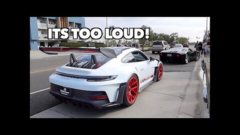 WORLD'S FIRST STRAIGHT PIPED 992 PORSCHE GT3 RS!