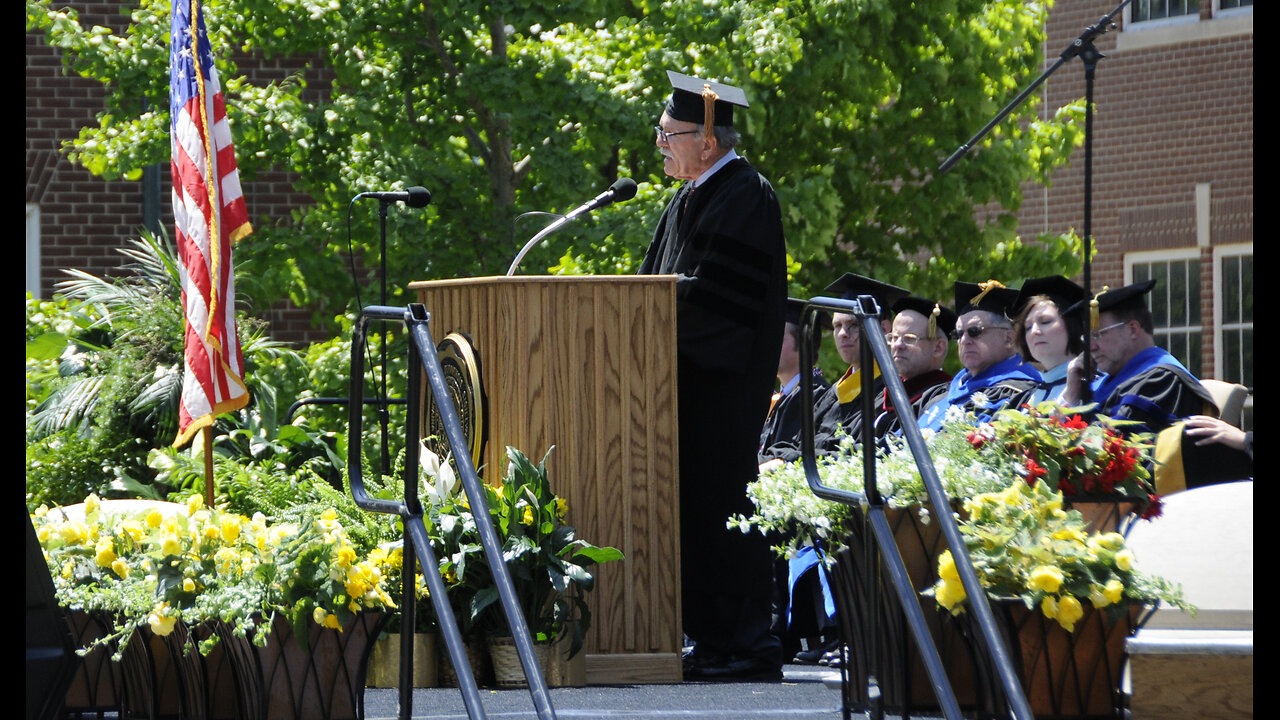 May 17, 2009 - Civil Rights Historian John Dittmer Addresses DePauw University Graduates