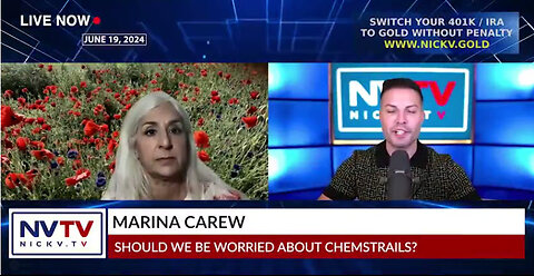 Marina Carew Discusses Should We Be Worried About Chemtrails with Nicholas Veniamin