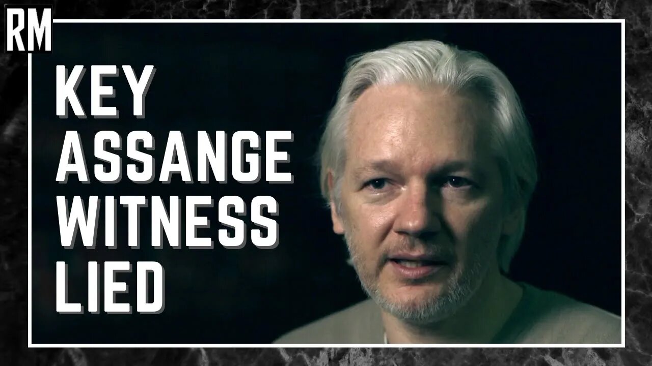 Key Witness Against Assange Falsified Testimony