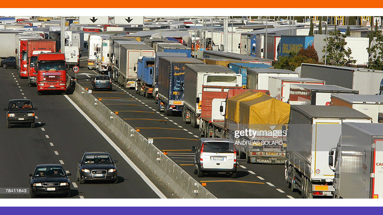 Italian Trucker Freedom Convoy 2022 Has Begun