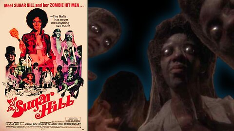 Sugar Hill (1974) Opening Movie Credits On VHS | 70s Zombie/Voodoo Horror