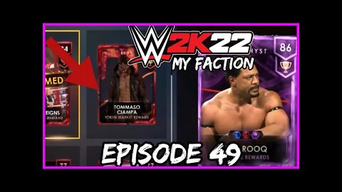 WWE 2K22: MY FACTION - PART 49 - MAXED OUT FAROOQ!