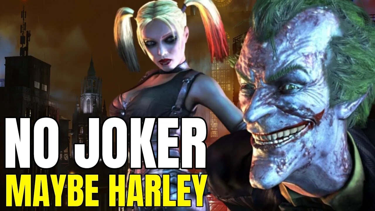 Joker WON'T BE IN Gotham Knights - Harley Quinn May - NEWS