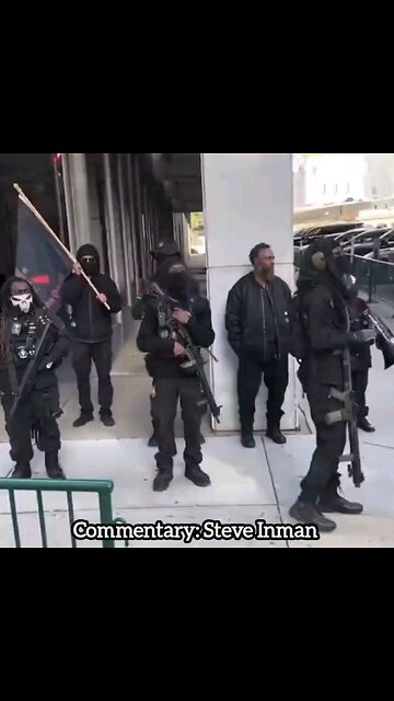 blm armed demanding reparations police order following terrorists stand by