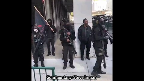 blm armed demanding reparations police order following terrorists stand by