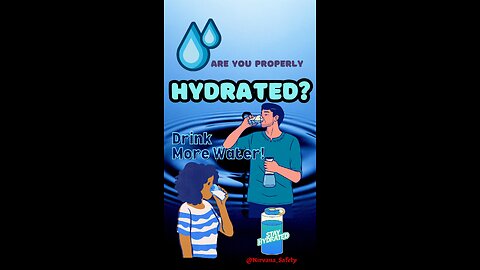 Hydration 101: A Lifesaver at Work? #NirvanaSafety #Hydration #Water #Lifesaver #heatstress #safe