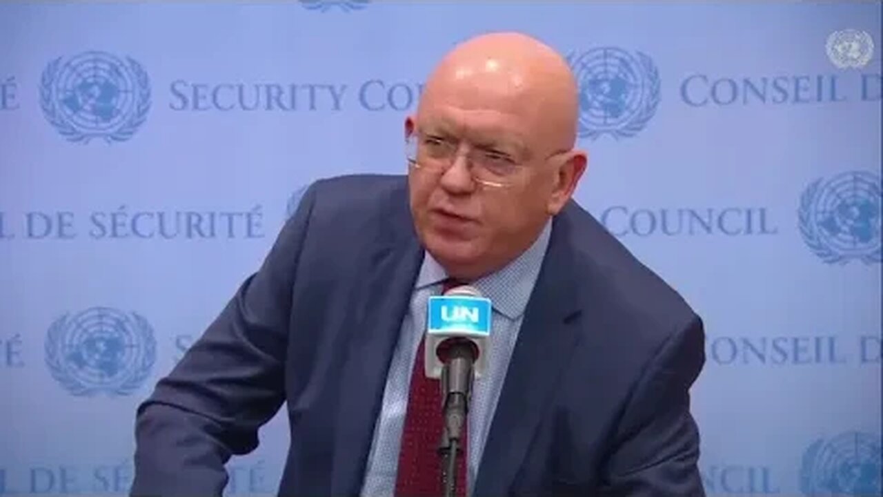 Russian Ambassador to the UN on Israel War on Gaza